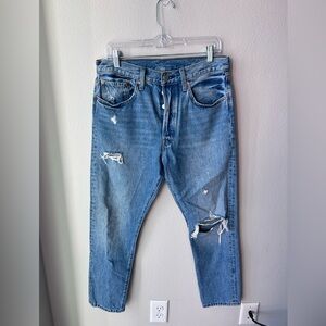 Levi’s 501 Distressed Jeans Women’s Size W30 L28